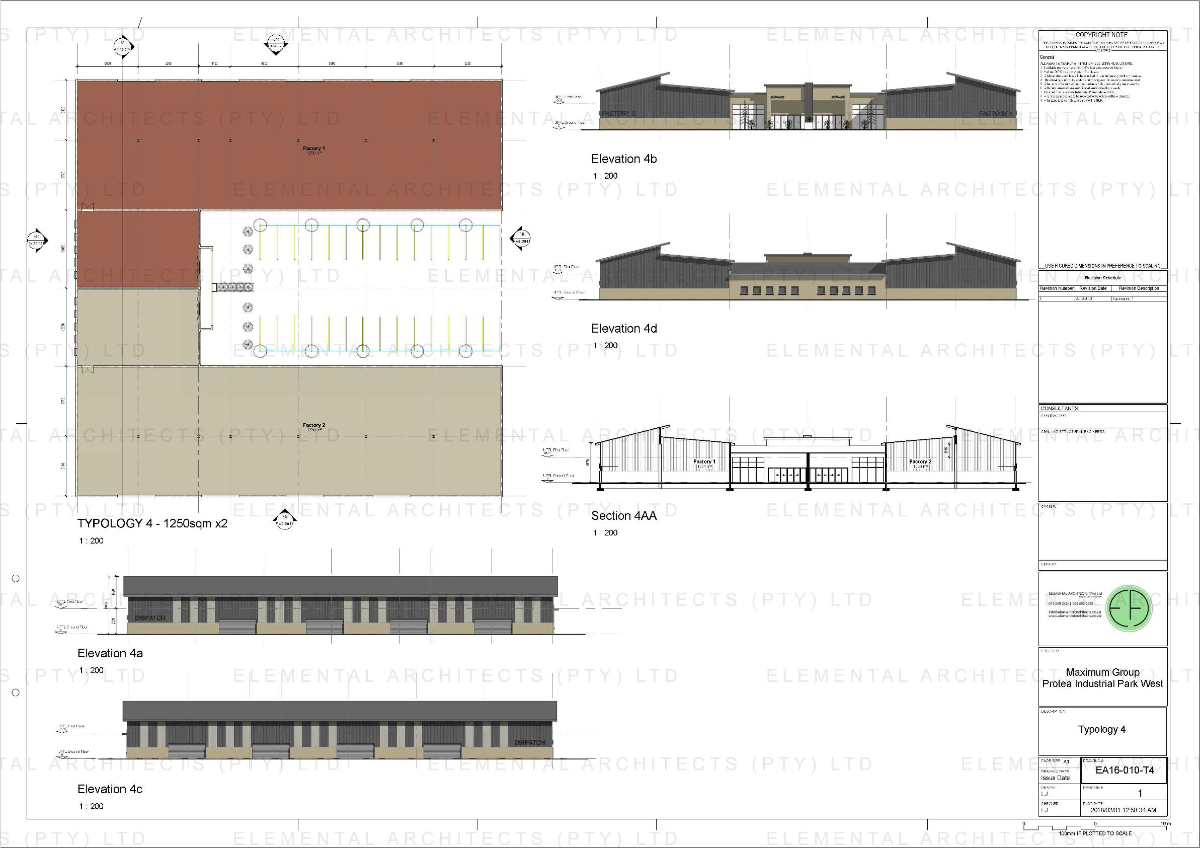 Factory Units Types Type 4 West Rand Mega Park